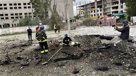 Russia kills two people in massive air attack on Kyiv
