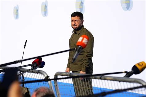 Russia launches more drone attacks as Ukrainian President Zelenskyy attends a European forum