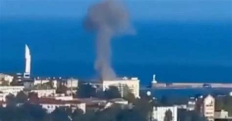 Russia says a Ukrainian missile strike hit its Black Sea Fleet headquarters, a serviceman is missing