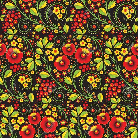 Russian Pattern Vector at Collection of Russian