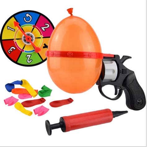 party balloon russian roulette gun