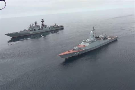 Russian and Chinese warship maneuvers near Alaska prompted U.S. Navy response