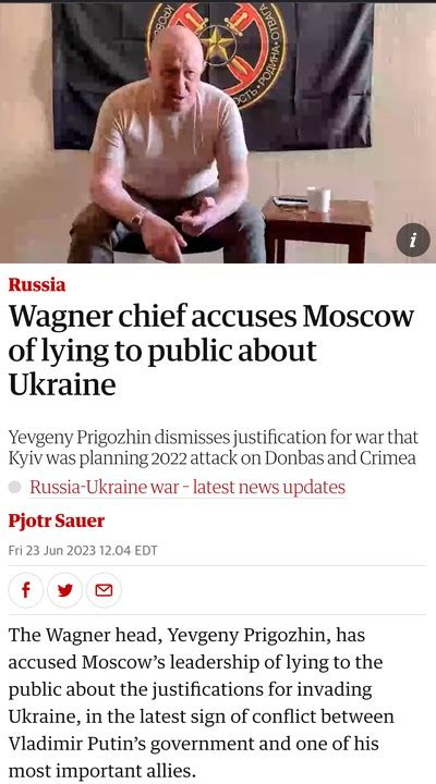 Russian army is retreating, Wagner boss claims in anti-war tirade