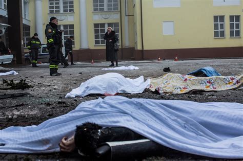 Russian attack on Ukraine kills at least 23 people