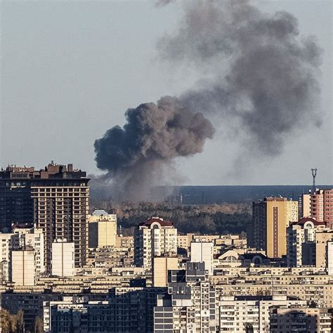 Russian ballistic missiles strike Ukraine’s largest cities, killing at least 2 people