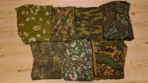 Russian camouflage patterns.  The first Soviet tactical gear pattern was introduced in 1938.  It...