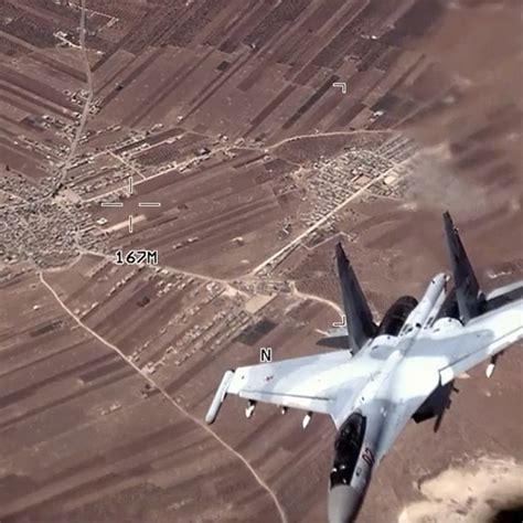 Russian fighter jets harass American drones over Syria, US military says