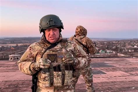 Russian mercenary chief says his forces are rebelling, entering Russia and ready to 'destroy anyone who stands in our way'