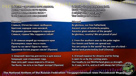 Russian National Anthem Lyrics Romanization. National Anthe