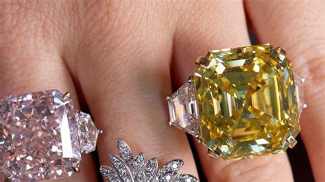 Russian royal gems, rare coloured diamonds on Geneva auction