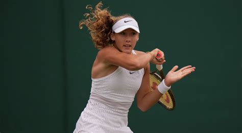 Russian teen Mirra Andreeva shows her inexperience at Wimbledon as Madison Keys advances