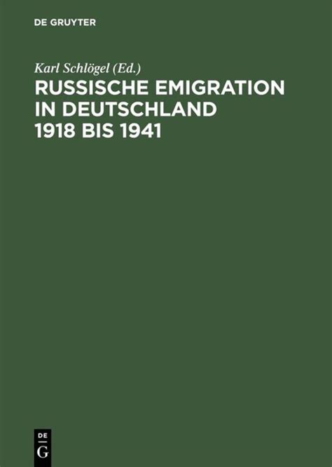 Russische emigration in deutschland 1918 bis 1941. - Lapprenti daraluen 9 la traque des bannis.