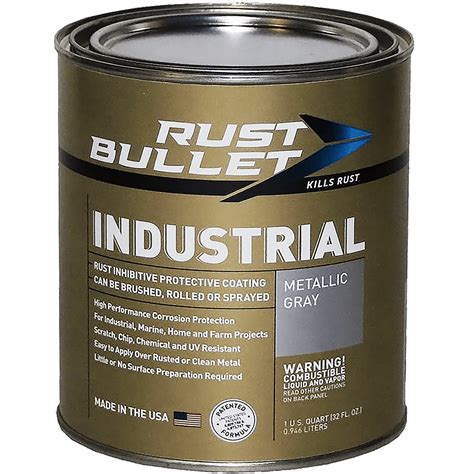 The phenomenal results achieved after years of refinement and three years of extensive scientific testing, along with two (2) United States Patents awarded by the United States Patent and Trademark Office confirms Rust Bullet is the best rust/corrosion control product on the market. Rust Bullet. . . It Kills Rust! [/one_full]. 