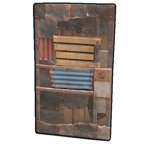 Alexby Metal Door. This is a skin for the Sheet Metal Door item. You will be able to apply this skin at a repair bench or when you craft the item in game. Steam Market --- GamerAll.com --- SkinSwap.com ---. Skin for. .