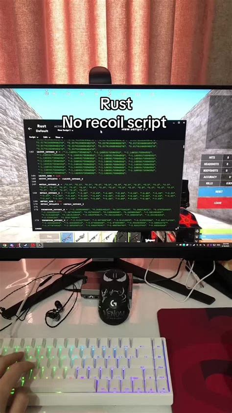 Rust no recoil.  TikTok video from Rustscript (@rustscript2): &ldquo;Rus...
