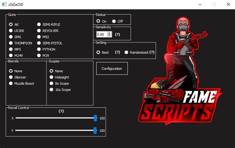 Rust scripts. Discover top-quality Rust cheats and recoil scripts at Demonity.cc. Get legit and rage cheats with features like no recoil, esp, aimbot and more. 