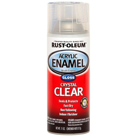 Rust-Oleum Crystal Clear Multi-Purpose Spray Paint …