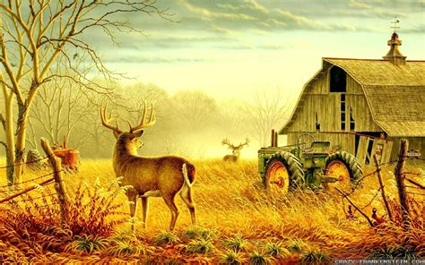 Rustic Country Scene Backgrounds
