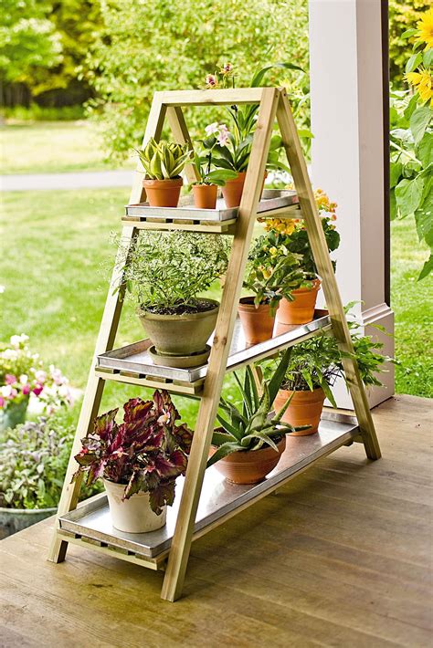 Rustic Flower Shelf Wayfair