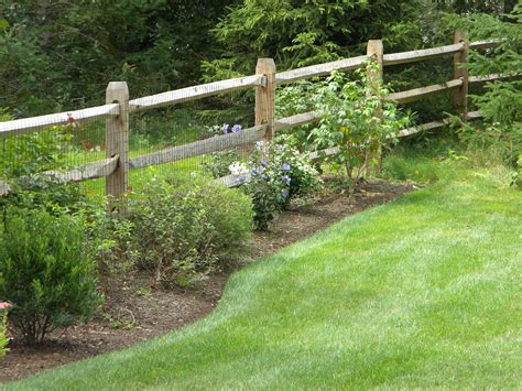 Mix Your Styles. Alison Miksch. Designate a space for your garden or flower beds with a simple fence. Here, the picket fence serves as the border of the backyard while the stacked planks section off the space. Keeping the same material and weathered look creates a cohesiveness between the two styles. 12 of 20..