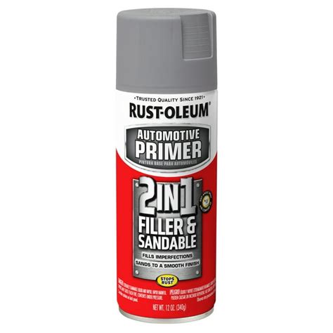 Rustoleum filler primer vs sandable primer.  This is a high fill primer that dri...