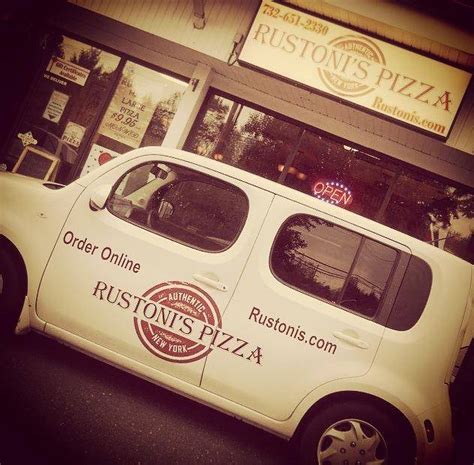 Rustonis - Delivery & Pickup Options - 52 reviews of Rustoni's Pizza "Food's good, never had anything I didn't like. Delivery service is terrible. Takes an hour and a half to get even the simplest order delivered."