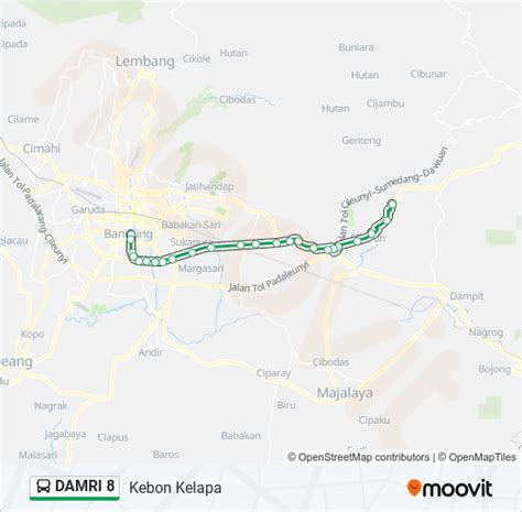 Rute damri cikupa: Jadwal, Pemberhentian & Peta - Bandara …