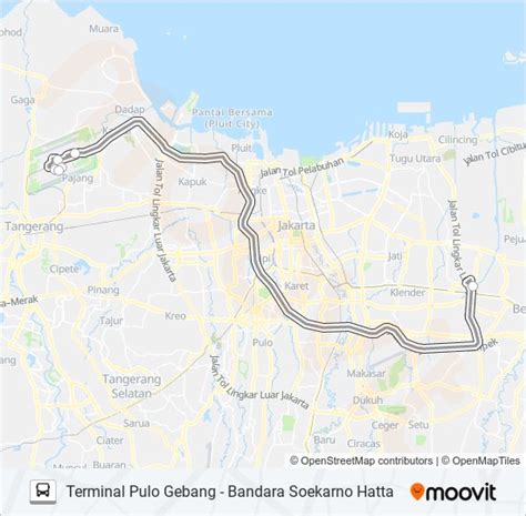 Rute damri pulo gebang: Jadwal, Pemberhentian & Peta - Terminal Pulo ...