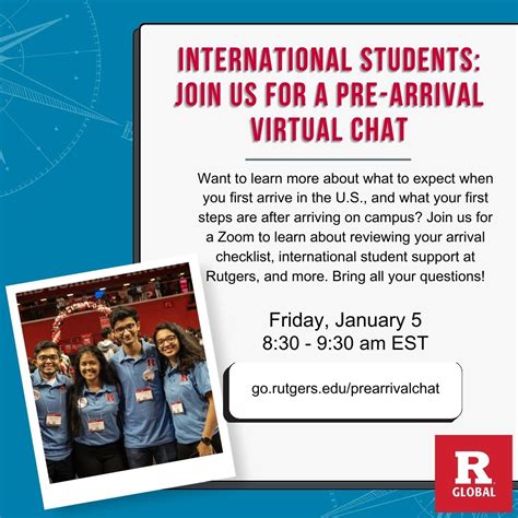 The Rutgers Global–International Student and Scholar Services (ISSS) office is offering twice-monthly chat sessions on CPT and OPT via Zoom. This is a great opportunity for students to pop in and …. 