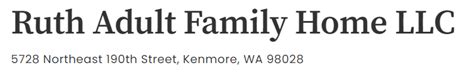 Ruth Adult Family Home Llc - Kenmore, WA CareListings