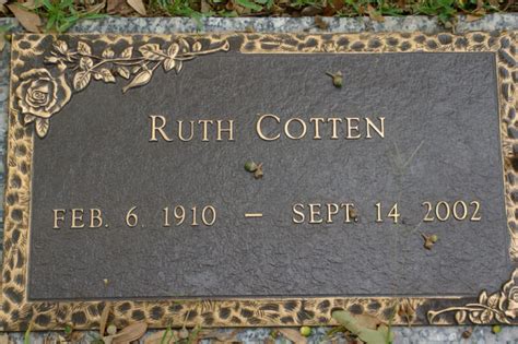 Ruth Ellen Durham Cotten (1907-1999) - Find a Grave Memorial