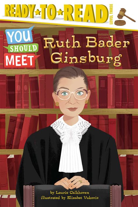 Read Online Ruth Bader Ginsburg Readytoread Level 3 By Laurie Calkhoven