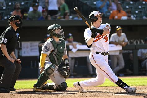 Rutschman homers in 9th to lift O’s past A’s, 8-7