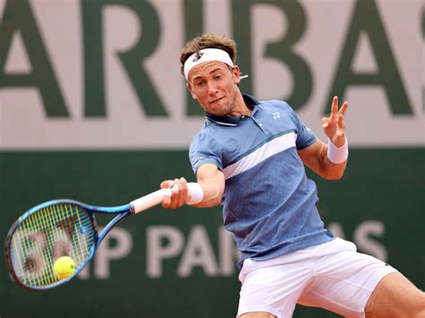 Ruud. Qualifier Cristian Garin shocked third-seeded Casper Ruud 6-4, 7-6 (2) at the BNP Paribas Open on Sunday for his first win over a top-five player in nearly two years. 