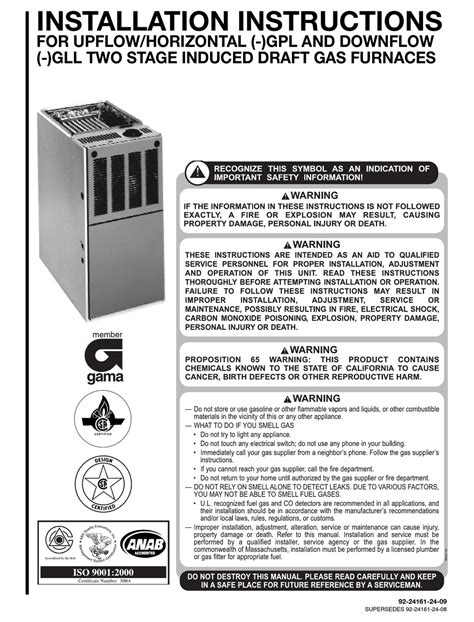 Ruud forced air horizontal furnace manual. - Audi coupe gt 1984 manual de reparación y servicio.