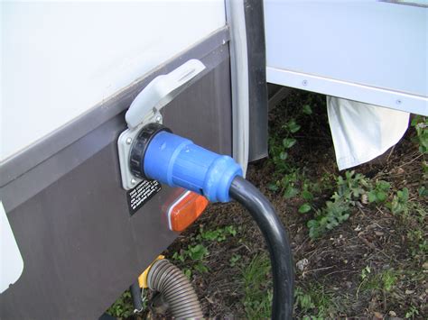 Connect it to your sewer connection on the RV and its discharge is p
