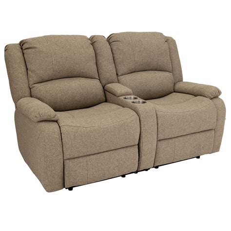 Features & Specification . Item Dimensions are LxWxH 37.75 x 34.75 x 39.5 inches. The Material of the recliner is Polyester and Steel. It is a wall hugger design recliner. It just requires 4 inches of distance from the walls. The Black microfiber is covered in a sturdy fabric.