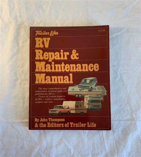Rv repair maintenance manual 5th edition. - Mitsubishi forklift truck fg35 fg40 fd35 fd40 fd45 fd50 fd50c full service repair manual.