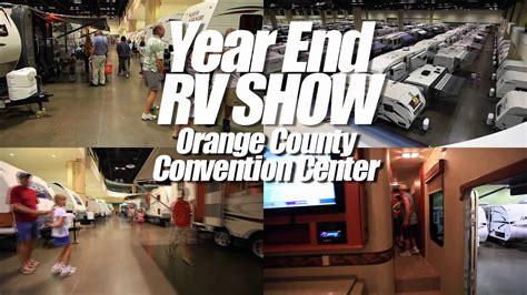 Orlando RV Show Dates: 9/29/2022 - 10/2/2022 Venue: Orange County Convention Center, Orlando FL, United States Hundreds of new RVs on display, all sizes & brands, including gas & diesel motorhomes, 5th wheels, travel trailers, toy haulers, park models, van campers, truck campers and folding campers. Website: https://www.frvta.org/shows/ Venues . 