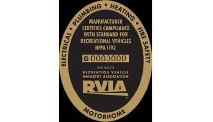 Rvia Certification Cost