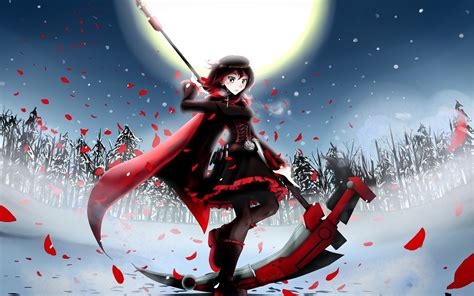 Rwby ruby. For the original Summer Maiden, see Summer (maiden). Summer Rose was a character in RWBY. A Huntress, She was the mother of Ruby Rose and the stepmother of Yang Xiao Long. Her weapon of choice was Sundered Rose, an axe that also functioned as a hunting rifle. She was a former member of Team STRQ alongside Taiyang Xiao Long and the Branwen twins, Raven and Qrow Branwen, serving as their leader ... 