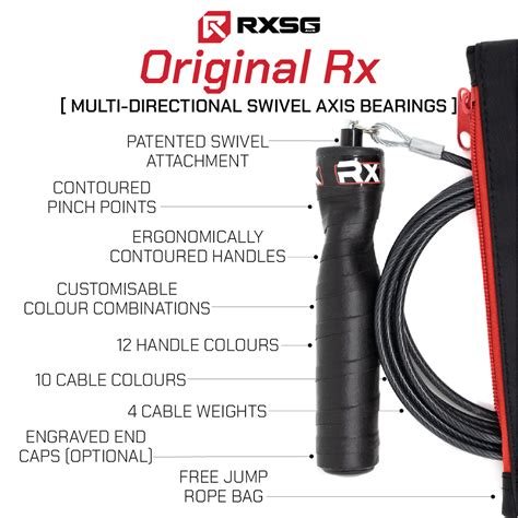 Rx Jump Ropes Rx Smart Gear