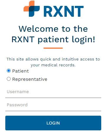 Rxnt patient portal. Hier sollte eine Beschreibung angezeigt werden, diese Seite lässt dies jedoch nicht zu. 