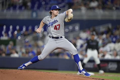 Ryan Pepiot throws 6 2/3 perfect innings as Julio Urías’ replacement, and Dodgers rout 10-0