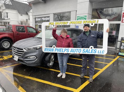 Get a free price quote, or learn more about Ryan Phelps Auto Sales LLC amenities and services. Sign In ... Sodus, NY 14551. 12 miles away ... Ratings & Reviews. 12 ... .