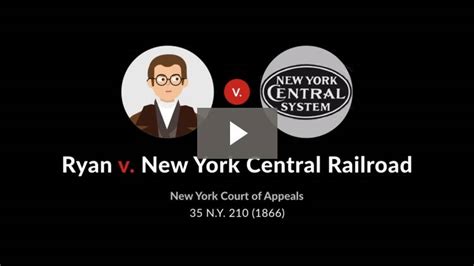 Ryan v. New York Central RR Co..docx - Case Name Ryan v....