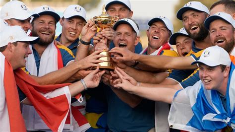 Ryder Cup in Rome stays right at home for the Europeans. The US loses its seventh straight in Europe