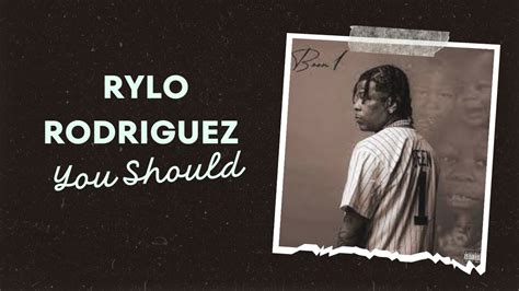 Rylo Rodriguez Lyrics "Next To Me" (feat. RYLO RODRIGUEZ Walk Lyrics (feat. Lyrics “More Problems” – Rylo Rodriguez Realy. Dreaming Hear This Mutual Real Walk ...