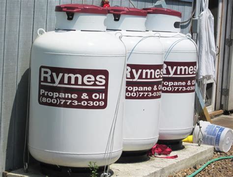 Rymes propane. Rymes Propane & Oil started small in 1969, when Jim and Carol Rymes traded in the family car on a pickup truck. They used that truck to start a business delivering propane to local homes and businesses. Over time, the business grew and branched out to offer heating oils and equipment sales and service, ... 