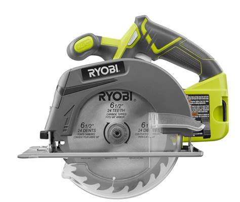 Ryobi 18 volt circular saw. May 11, 2023 · Ryobi 18V 7 1/4-Inch Circular Saw Performance. At the heart of this circular saw is Ryobi’s One+ HP brushless motor that produces up to 40% faster cutting speed compared to traditional motors. It has a no-load speed of 4,300 RPMs and a max cutting depth of 2-7/16 inches at 90° and 1-3/4 inches at a 45° bevel. As you would expect, the bevel ... 